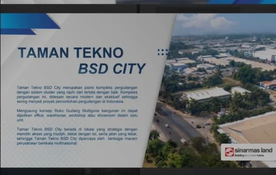 PROJECT : GUDANG/PABRIK TAMAN TEKNO X, BSD CITY TANGSEL