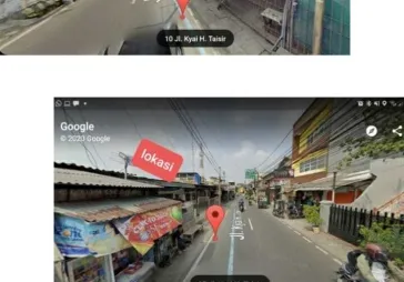 Tanah Besar    Bangunan untuk komersil  strategis, LT 1805