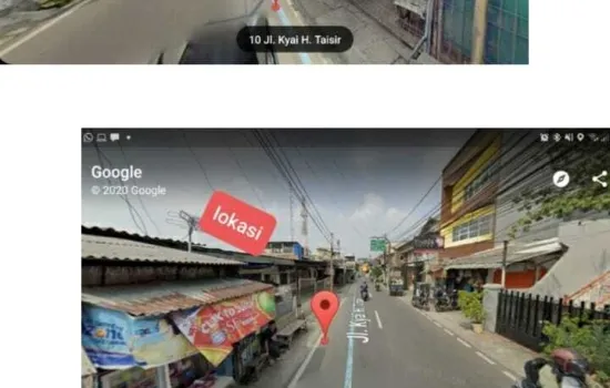 Tanah Besar +  Bangunan untuk komersil  strategis, LT 1805