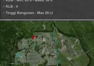 Kavling commercial west village. BSD City  Tangerang