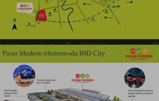 PROJECT : KIOS PASAR MODERN INTERMODA BSD CITY, TANGSEL