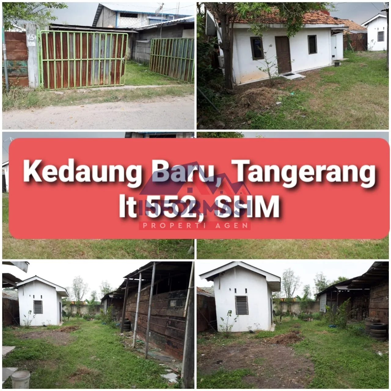Dijual tanah Kedaung Baru Tangerang