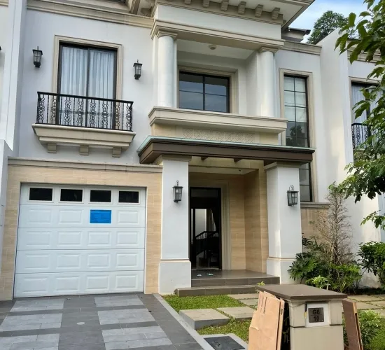 Rumah cluster BSD siap huni, 2 lantai,Full Furnished