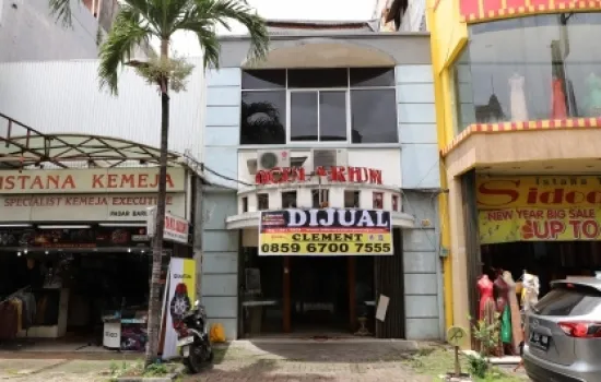 Dijual ruko daerah pasar baru, jakpus