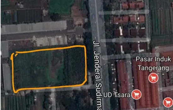 Dijual Tanah Komersial Strategis Di bawah Harga NJOP