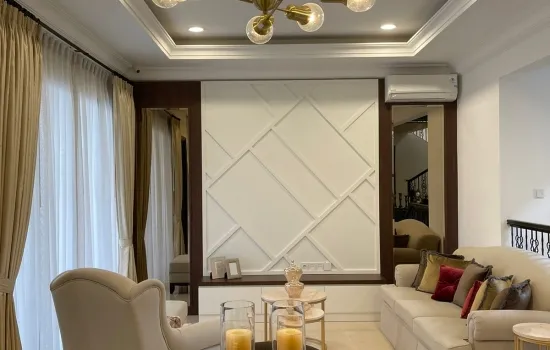 Rumah cluster BSD siap huni, 2 lantai,Full Furnished