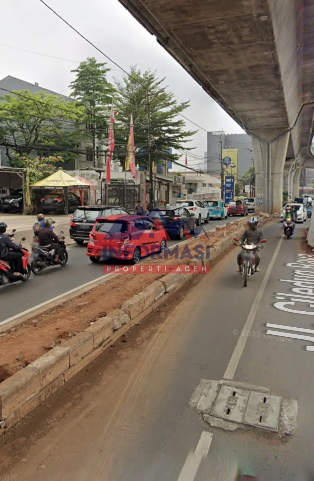 Jual tanah lokasi strategis di ciledug luas 4300m2