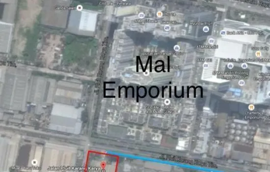 Pabrik dikawasan industri Pluit.Lokasi sangat strategis.