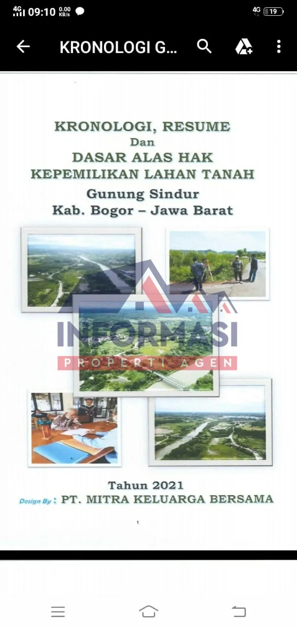 Kavling Gunung Sindur
