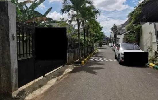 Tua hitung tanah Puri Indah LT 596m2 LB 54m2, Rp. 17 jt/m