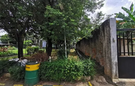 Tua hitung tanah Puri Indah LT 596m2 LB 54m2, Rp. 17 jt/m