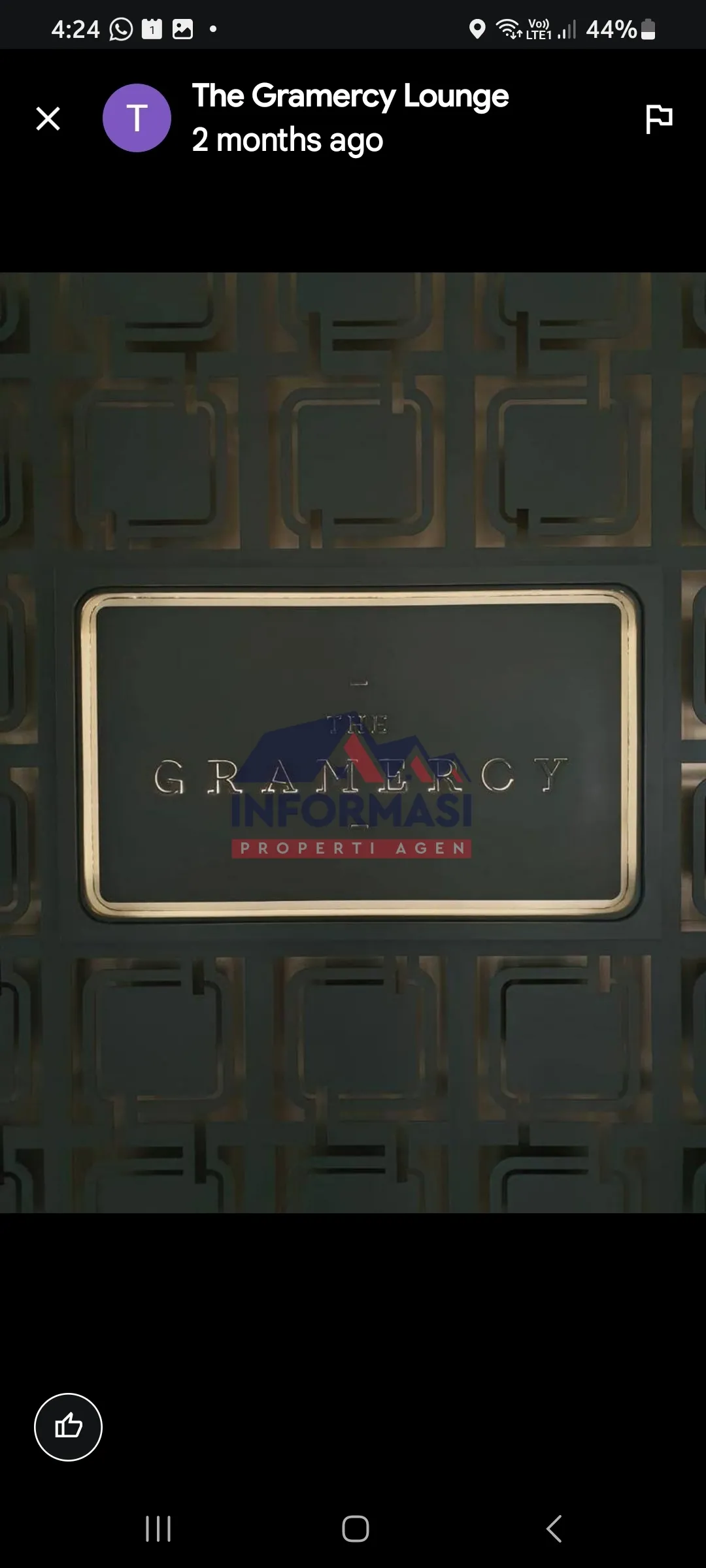 PROJECT : RUMAH GRAMERCY ALAM SUTERA