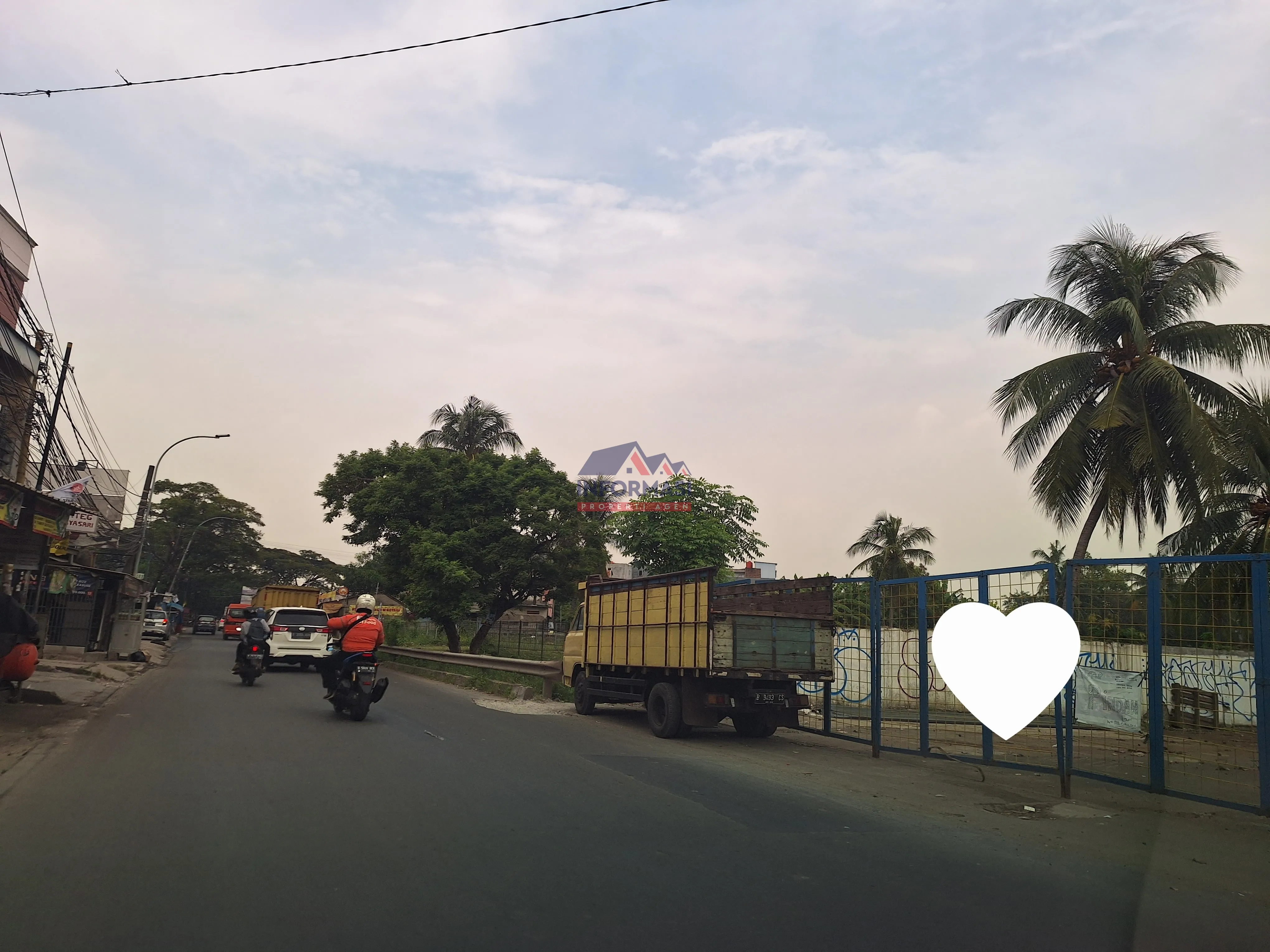 Tanah lokasi ramai dan strategis di Tangerang
