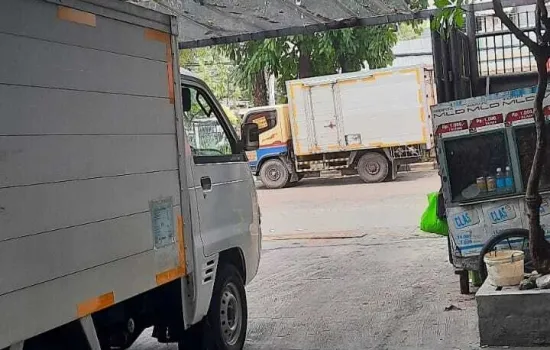 Ruko gandeng daerah gedong panjang pasar ikan