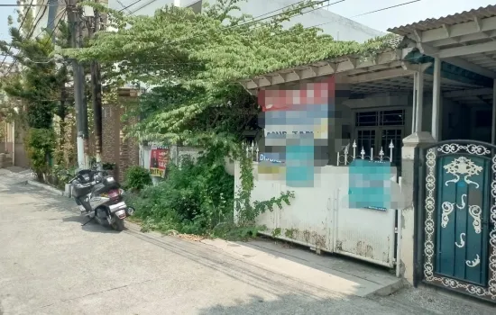 rumah tua hitung tanah perumahan taman dutamas