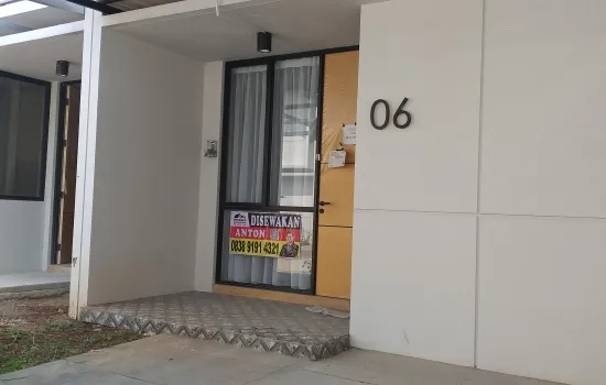 Disewakan Rumah Teman Siap Huni Cendana Parc, Karawaci