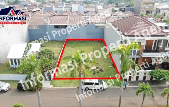 Kavling boulevard puri media, hadap timur