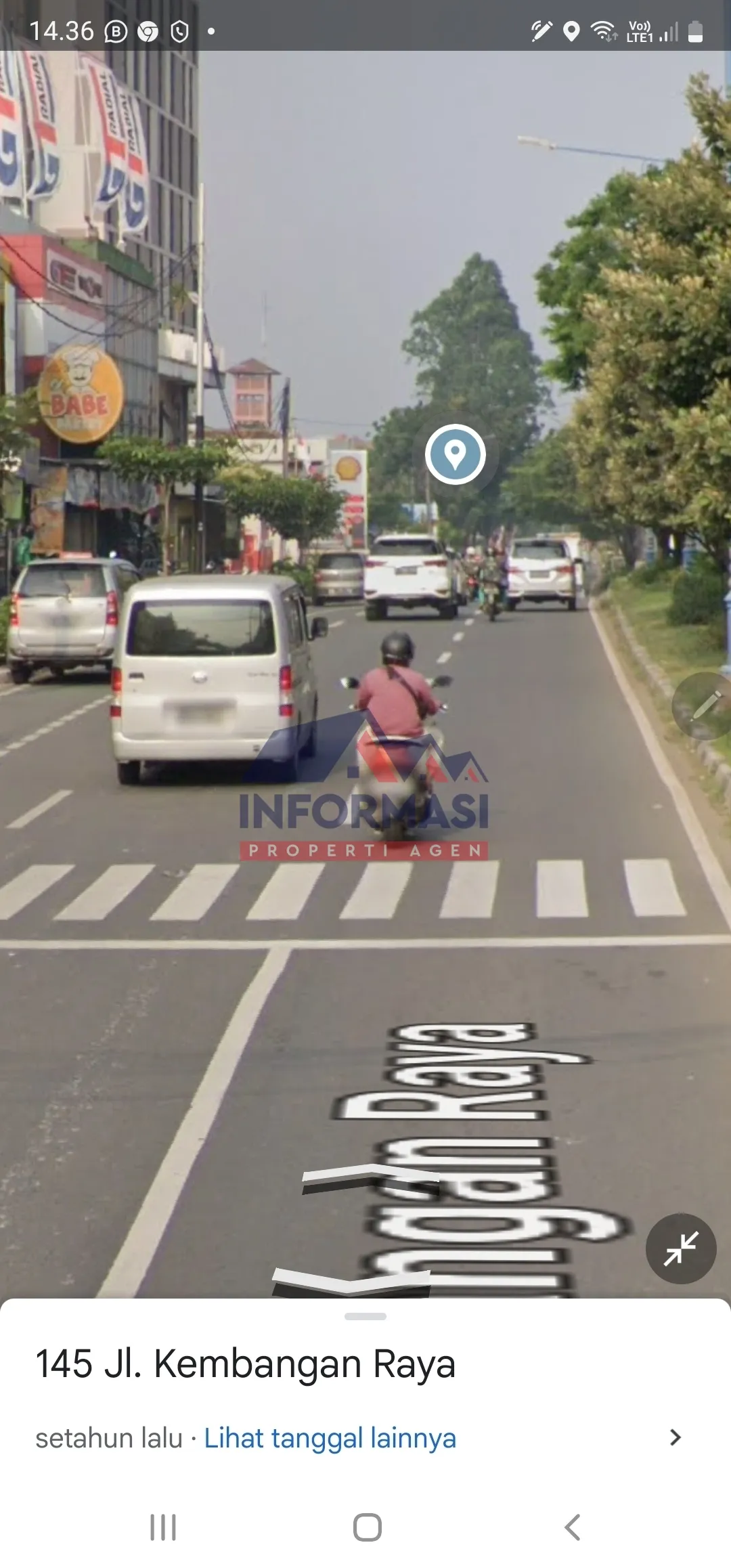Rumah pinggir jalan puri kembangan