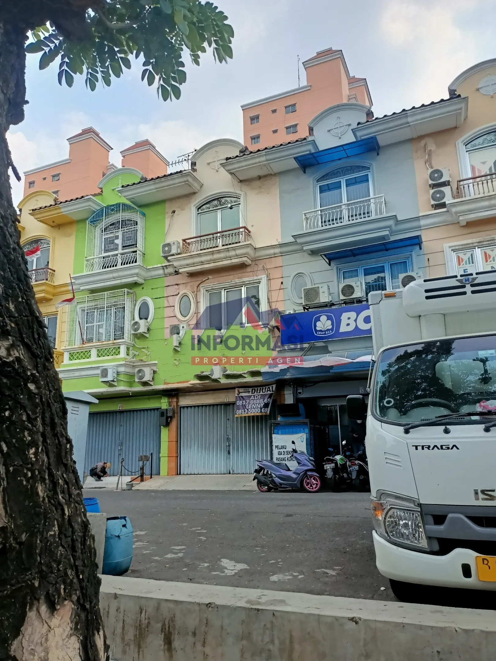 Ruko miami taman palem lestari bagus cengkareng 3lt