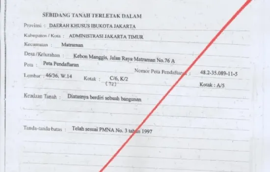 Tanah raya matraman strategis
