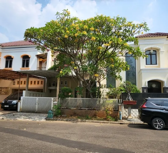 Rumah dalam cluster Permata Mediterania, 2 lantai, sdh renov