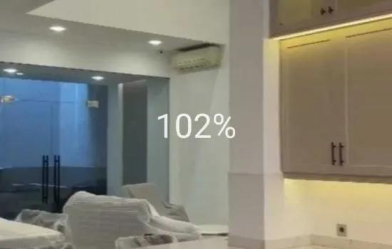 Rumah 2.5 lantai 4 kamar tidur