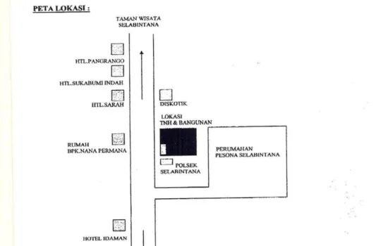 Rumah tua jual kavling di Sukabumi