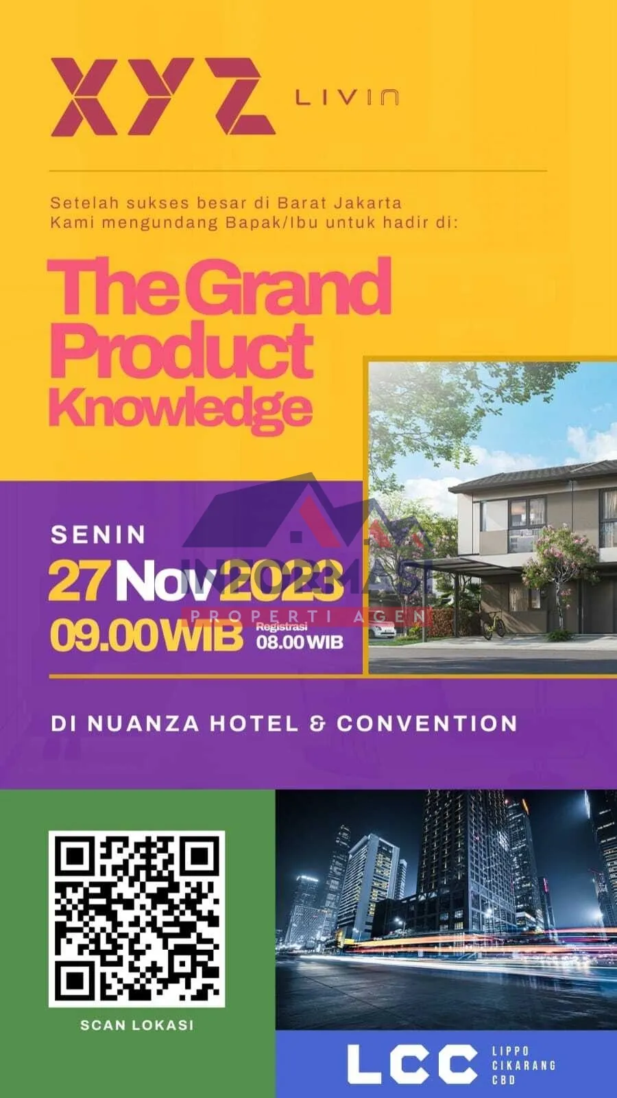 PROJECT : XYZ LIVIN LIPPO CIKARANG CBD