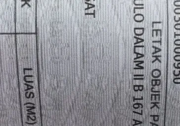 Dijual tanah Strategis Senen Jakarta Pusat