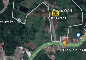 Tanah lokasi bagus dan strategis di parung panjang
