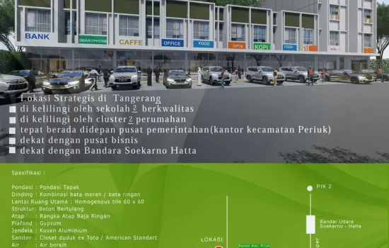 PROJECT : RUKO CENDRAWASIH SQUARE - TANGERANG