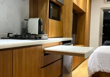 Apartement tipe studio full furnished , bagus siap huni