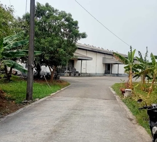 Dijual Tanah berikut Gudang di Curug Tangerang, Rp.7jt/m