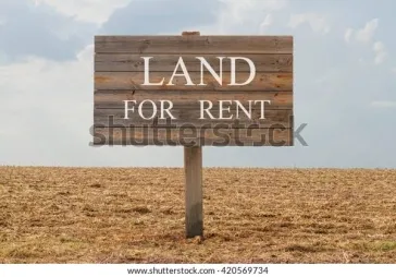 Tanah disewakan