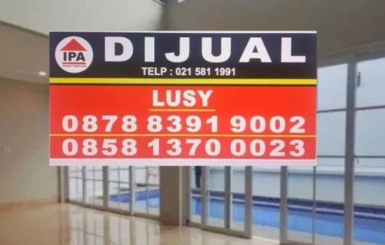 Rumah baru 3 Lt 4 KT +3 KM 5+1 S pool  kebayoran baru