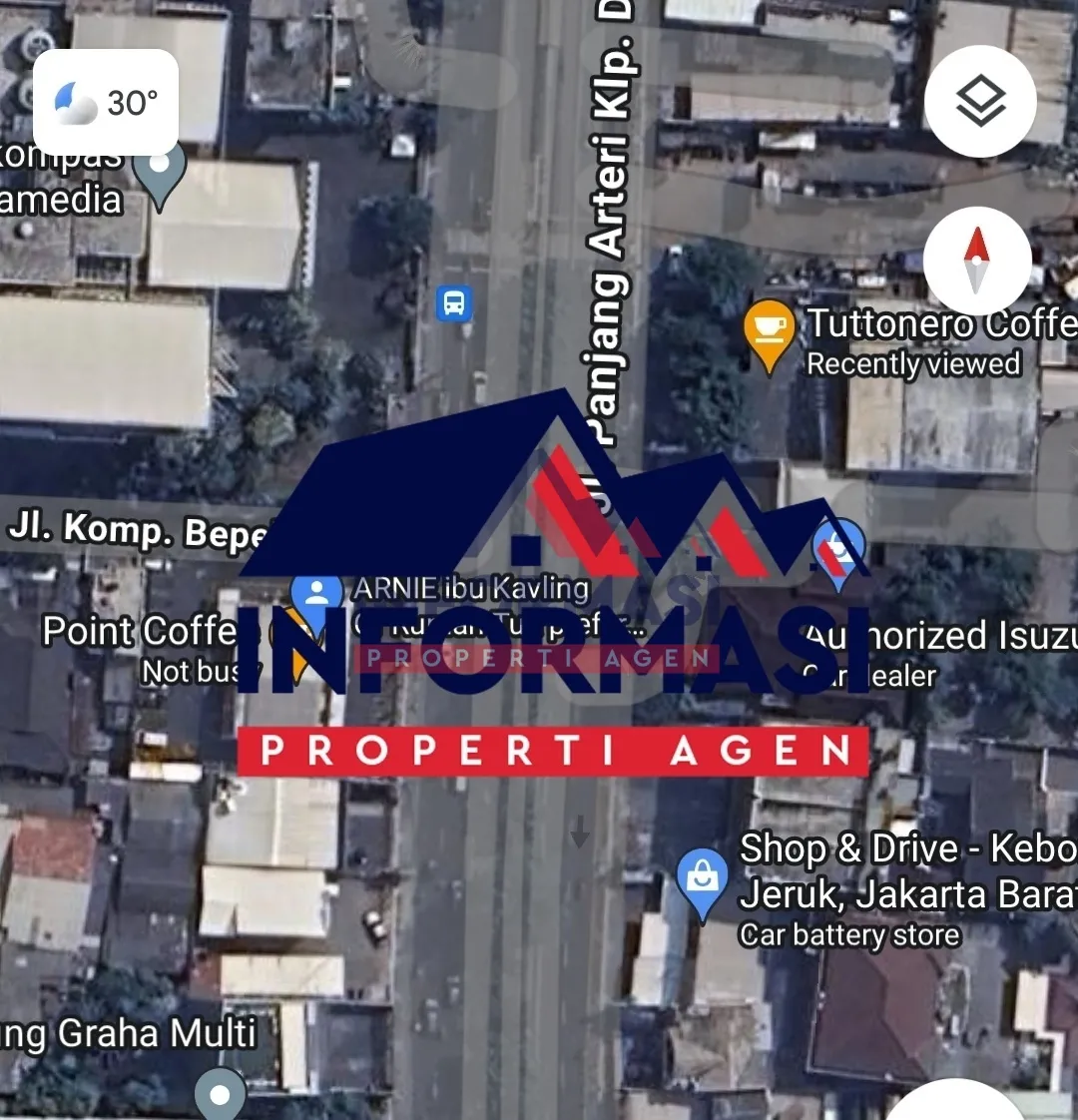 DIJUAL JL.PANJANG JAK BAR ZONASI K1 KOMERSIL