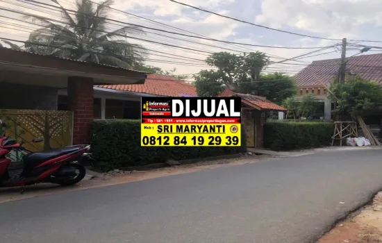 Rumah tua hitung tanah di komp DPR Kemanggisan