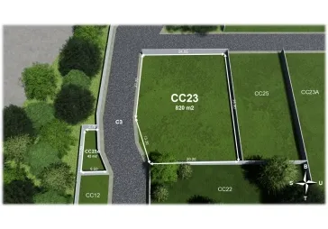 Kavling exclusive dalam cluster di Permata Hijau