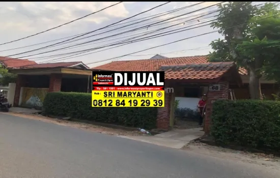 Rumah tua hitung tanah di komp DPR Kemanggisan