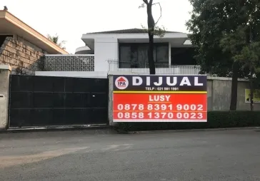 Rumah LT 770 LB  650  lokasi bagus Permata hijau