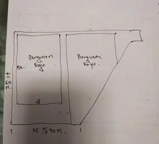 Kamal Muara dekat PIK LT.3080m2 LB.672m2