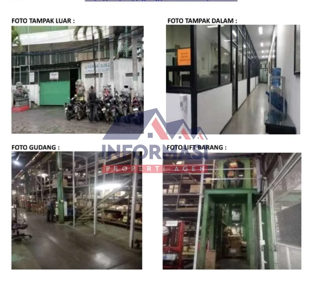 Dijual Gudang Siap Pakai Sunter Agung Karya