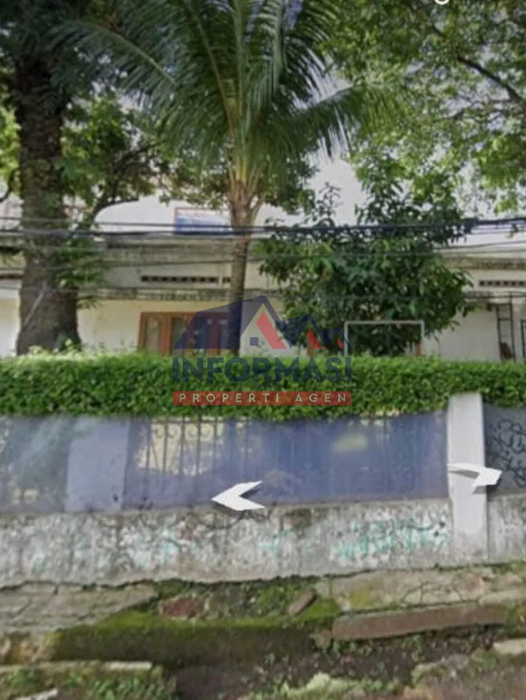 Rumah tua hitung tanah Jl Sisingamangaraja  dibawah NJOP