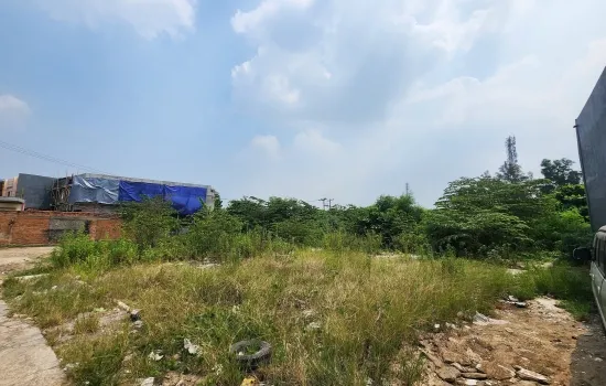 Tanah 2400m di jl ry cibarusah HGB selatan