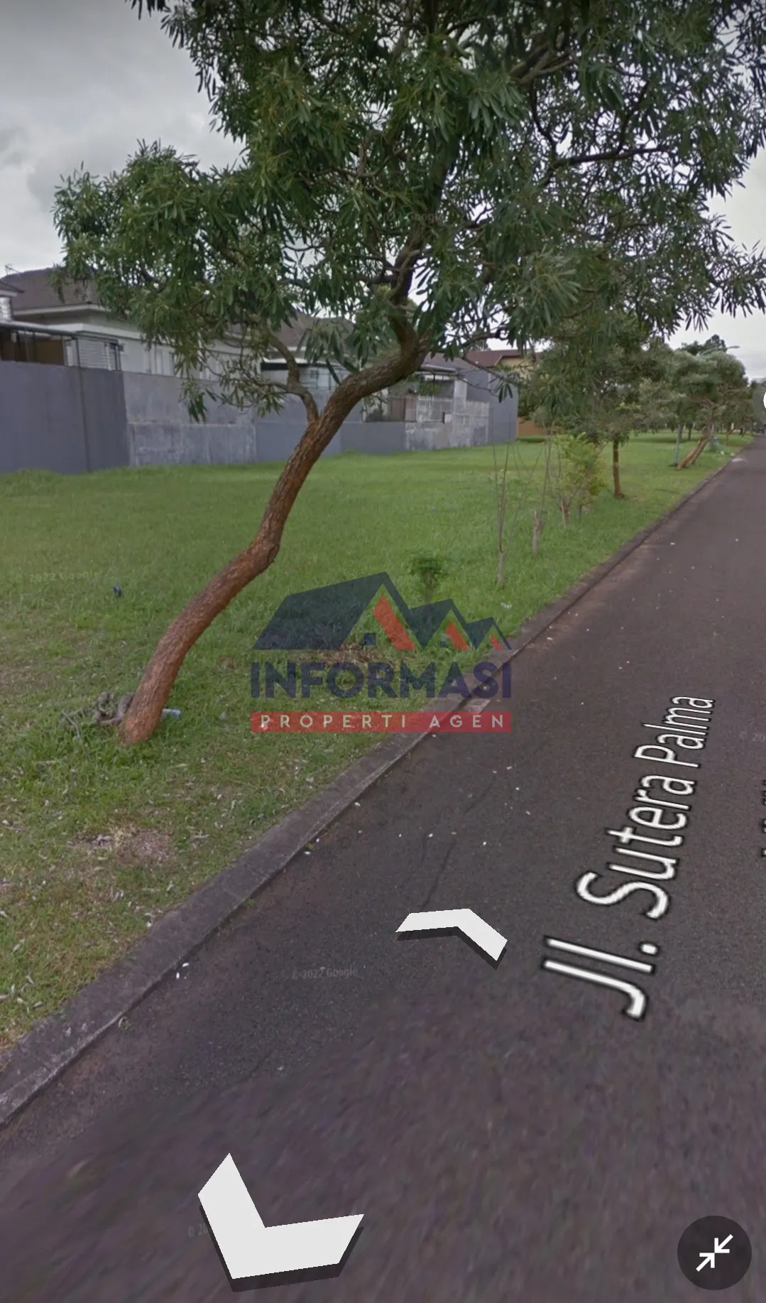 Alam sutera cluster Sutera Palma 240 m hadap selatan  bagus