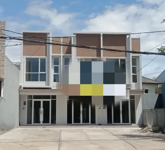 3 brand new ruko di jl utama villa melati mas @4x34