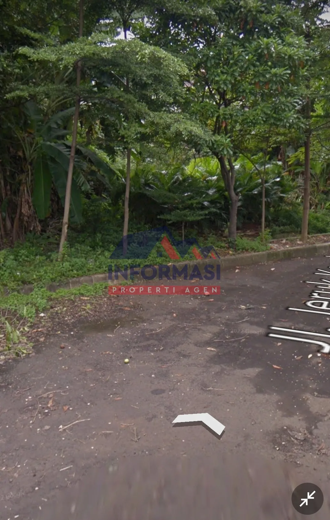 Intercon 2 kavling@800m² posisi depan belakang utara selatan