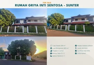 Mewah Griya Inti Sentosa Sunter LT .539m2