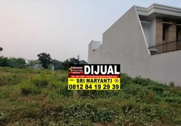 Intercon 2 kav @  800 m² dpn belakang hadap utara selatan