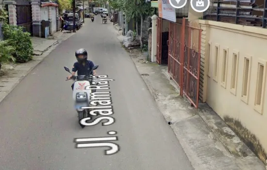 Kavling cocok utk kost, bisa bangun 5 lantai, dkt Binus